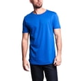 thumbnail image 5 of Victorious Men's Hipster Long Length Curved Hem T Shirt, Up To 5X, 5 of 8