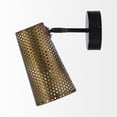 thumbnail image 2 of Mercana Wesley I 11x10.2 Gold Toned Perforated Metal Cone Wall Sconce, 2 of 5