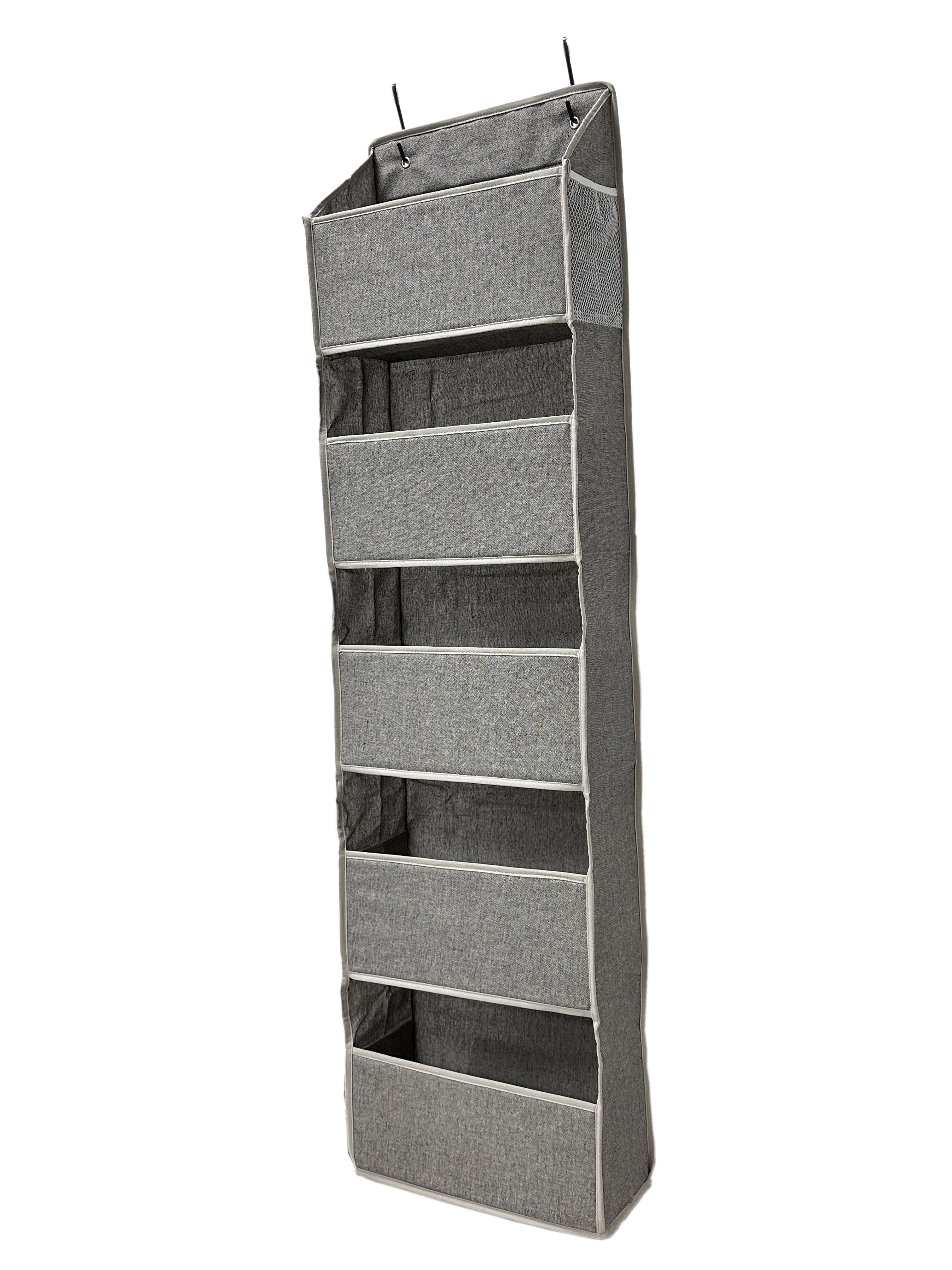 Better Homes & Gardens 5 Tier Over the Door Closet Organizer Shelf with Hooks