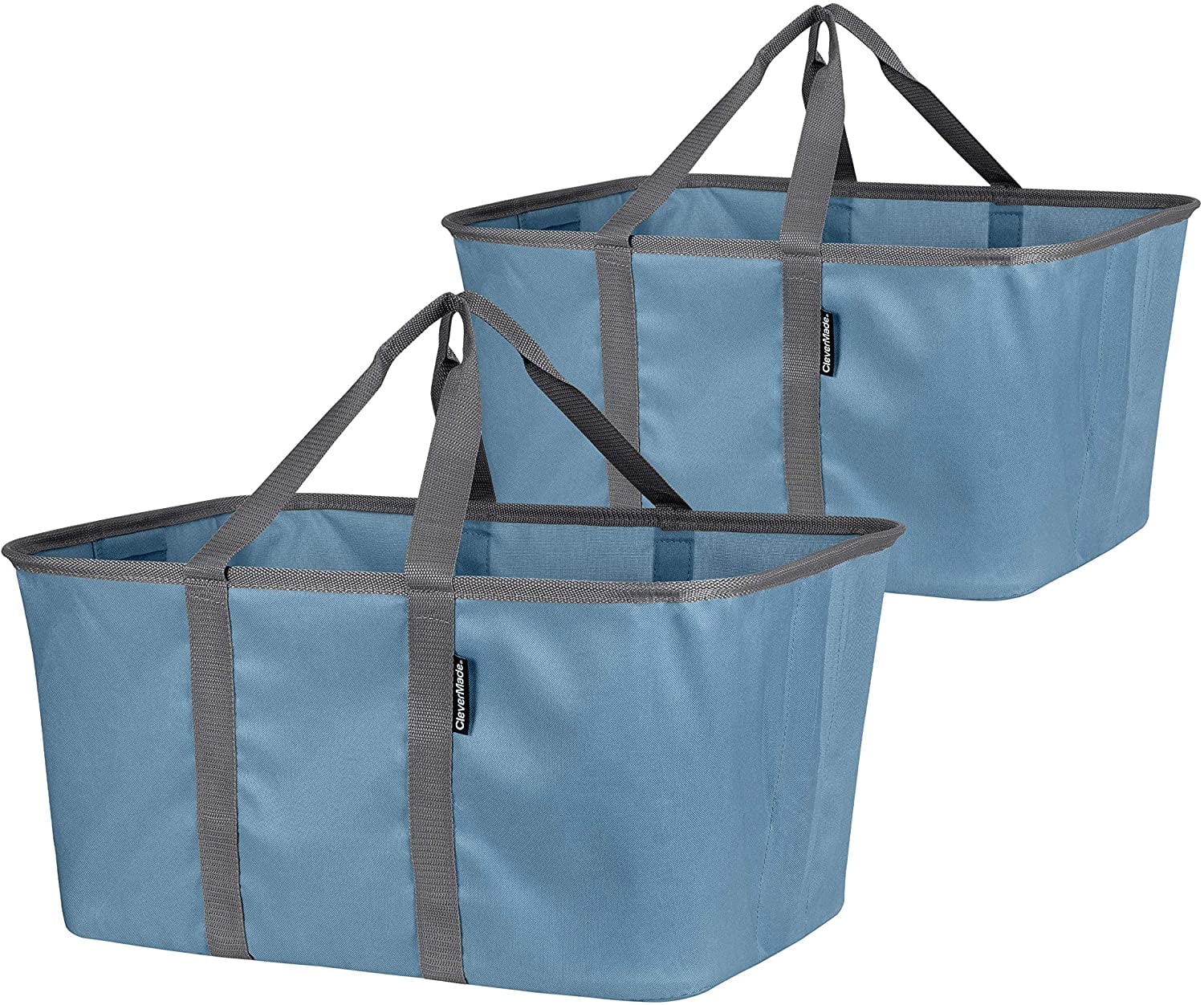Clevermade Collapsible Fabric Laundry Basket - Foldable Pop Up Storage