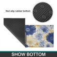 thumbnail image 6 of Pioneer Flower Floral Print Pattern Kitchen Rugs Sets Of 2,Anti Fatigue Kitchen Mat Rugs Non Slip Washable,Decorative Kitchen Floor Mats for Kitchen,Sink,Laundry,17"x30"+17"x47", 6 of 7