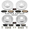 thumbnail image 2 of PowerStop Front and Rear Geomet Coated Brake Rotor and Pad Kit Fits: ACURA HONDA Select Models CRK6781, 2 of 5