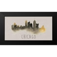 thumbnail image 2 of Popp, Grace 14x9 Black Modern Framed Museum Art Print Titled - City Silhouettes II, 2 of 5