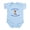 Sky Blue, variant on CafePress - Future Olympic Gymnast In Tra Infant Bodysuit - Baby Light Bodysuit, Size Newborn - 24 Months