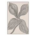 thumbnail image 3 of GENIMO 2'x3' Area Rug, Machine Washable Non Slip Low Pile Rug for Entryway Kitchen Bathroom Front Door, Contemporary Abstract, Linen Beige, 3 of 5