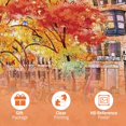 thumbnail image 4 of Rompecabezas Graphinee Calle de Otoño 1000 Piezas 49x68 cm, 4 of 9