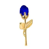 Jessee Glass Rose Mini Crystal Flower with Box, Romantic Crystal Rose Forever Gifts, for Wedding Anniversary/Wife, Valentine's Day/Birthday/Wedding