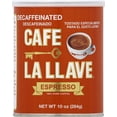 thumbnail image 2 of Cafe La Llave, Decaffeinated Dark Roast Espresso Coffee, 10 oz Can, 2 of 2