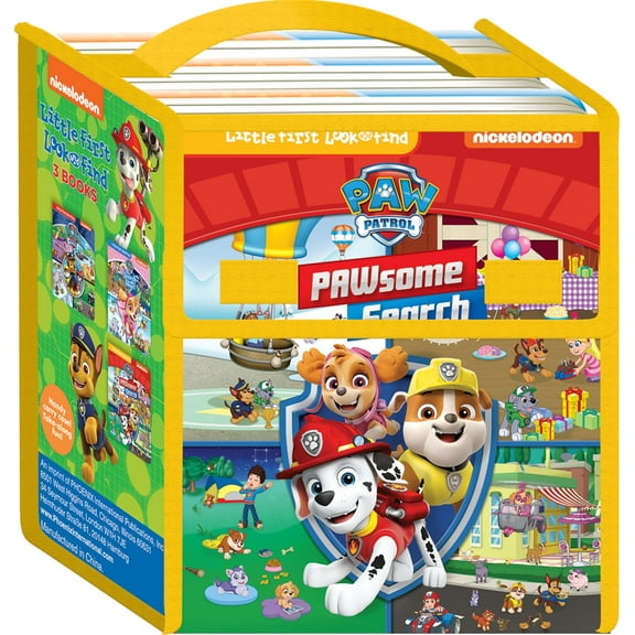 Nickelodeon Paw Patrol: Little First Look and Find 3-Book Set - PI Kids