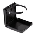 thumbnail image 2 of Portavasos plegable ajustable para embarcaciones marinas Negro, 2 of 8