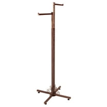 SSWBasics 2-Way Clothes Rack with Straight Arms  Boutique Cobblestone Clothing Rack  Ideal Clothing Racks for Hanging Clothes  Durable and Stylish Storage Solution