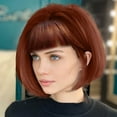 thumbnail image 5 of Ladies Wig Carnival Human Hair Wig 30CM Short Style for Party Decoration, 5 of 6