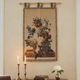thumbnail image 2 of DaDa Bedding Spring Harvest Elegant Botanical Baroque Woven Tapestry Wall Hanging - 28" x 43", 2 of 5
