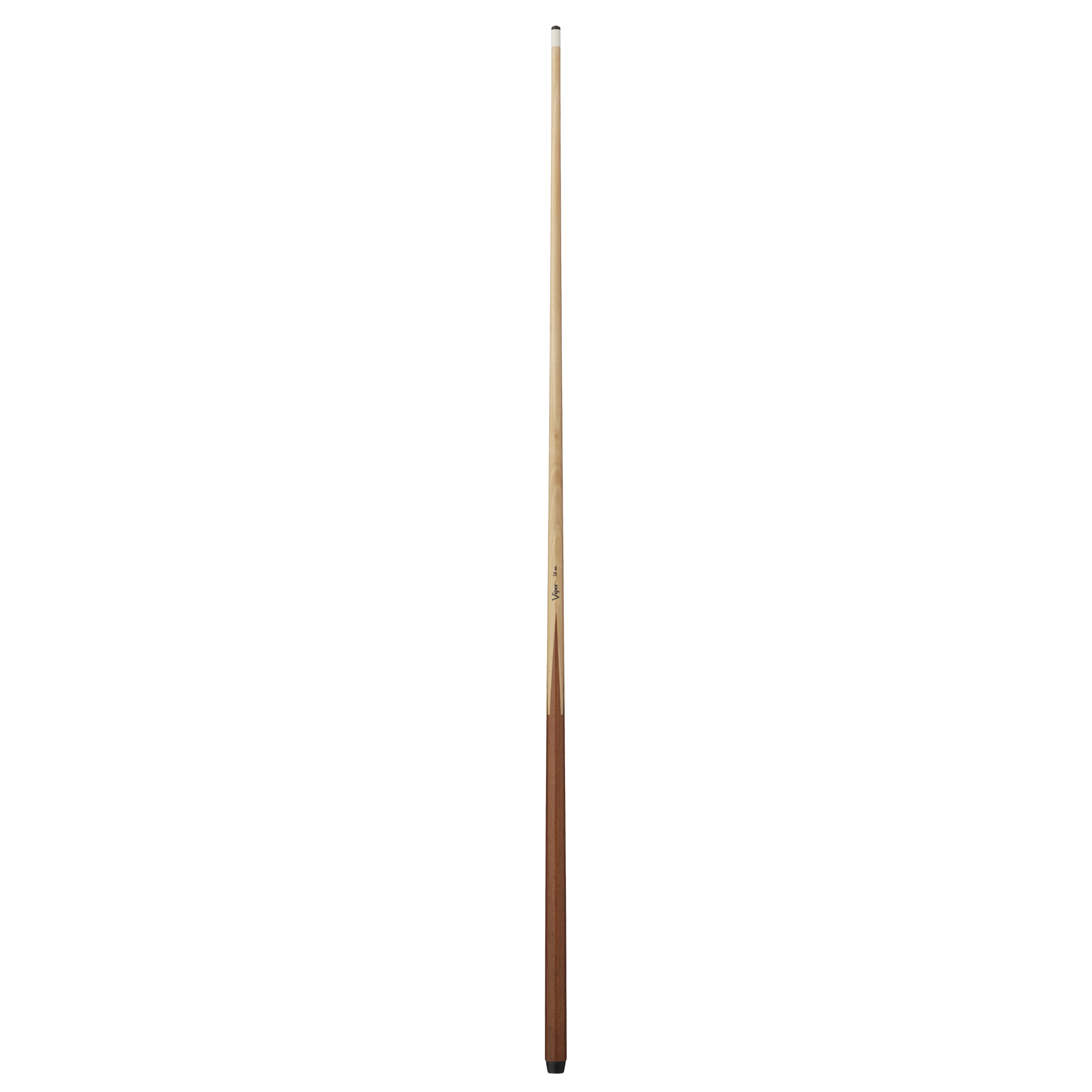 Viper One Piece 57" Maple Bar Cue 18, 19, 20, and 21 Ounce and Viper One Piece 36" Maple Bar Cue 14 Ounce