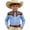 00#&-Blue3386, variant on Kiijoy Toddler Boys Western Cowboy Shirt Vintage Button Down Long Sleeve Shirt Top, Black, 3-4 Years