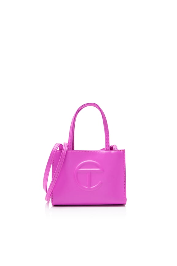 Pre-Owned Telfar Faux Leather Small Shopping Tote