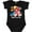 AB-Black, variant on Inktastic TWO-I-E-I-O 2nd Birthday Boys or Girls Baby Bodysuit
