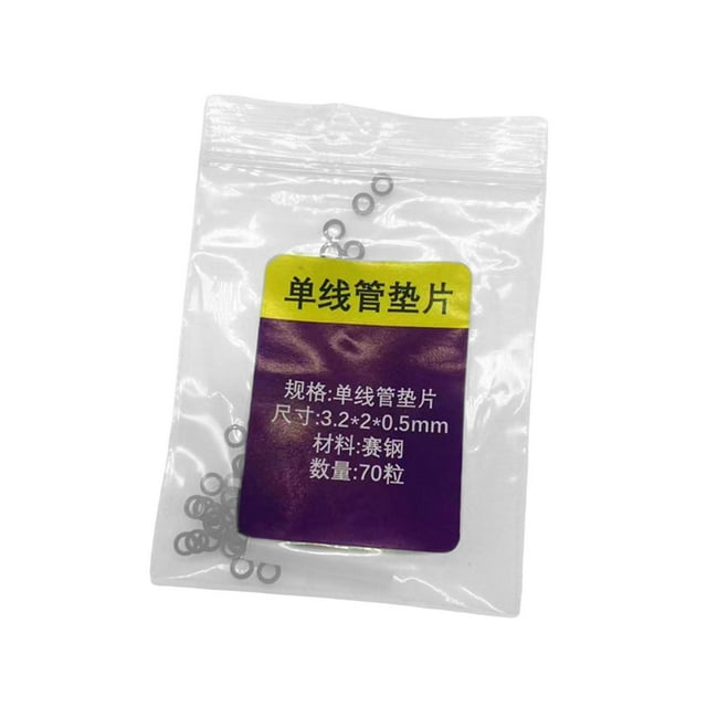 Siruishop Badminton Racket Grommets Eyelets Gaskets Badminton Grommets Tube Protection 70PCS