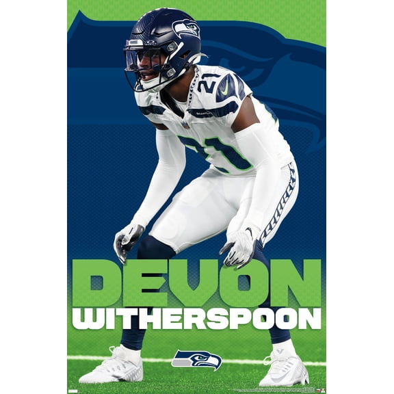 NFL Seattle Seahawks - Devon Witherspoon 24 Wall Poster, 22.375" x 34"