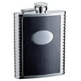 thumbnail image 1 of Visol VF2036 Tux 18oz Black Leather Stainless Steel Flask, 1 of 1