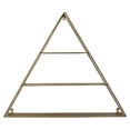 thumbnail image 1 of Plutus Brands PBTH94552 Metal Wall Storage Rack in Gold, Metal, 1 of 1