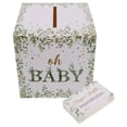 thumbnail image 1 of Diaper Raffle Card Box With 50 Baby Shower Cards For Baby Shower Party Decorations Raffle Tickets Boxes Holder Box Party Supplies, 1 of 8