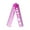 Style2-Pink, variant on TXYRDXK 1Pc Color Transparent Ruler Plastic Rulers With Handle Grip - 12 inch Ruler, Ruler with Centimeters, Millimeter and Inches, Clear Rulers, Color Random