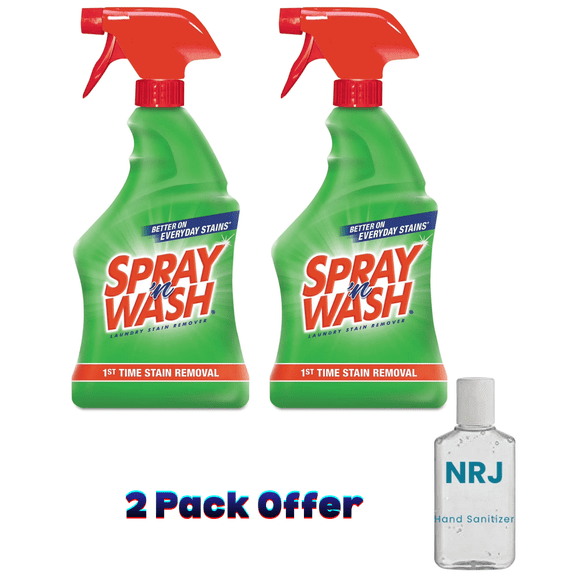 Spray 'n Wash Pre-Treatment Laundry Stain Remover Solution Spray, 22oz