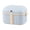 Blue, variant on Tuscom Pink Plastic Storage Bin Heavy Duty Home Organizer Box with Handle and Latches for First Aid Snacks Toys Pills Medicine Portable