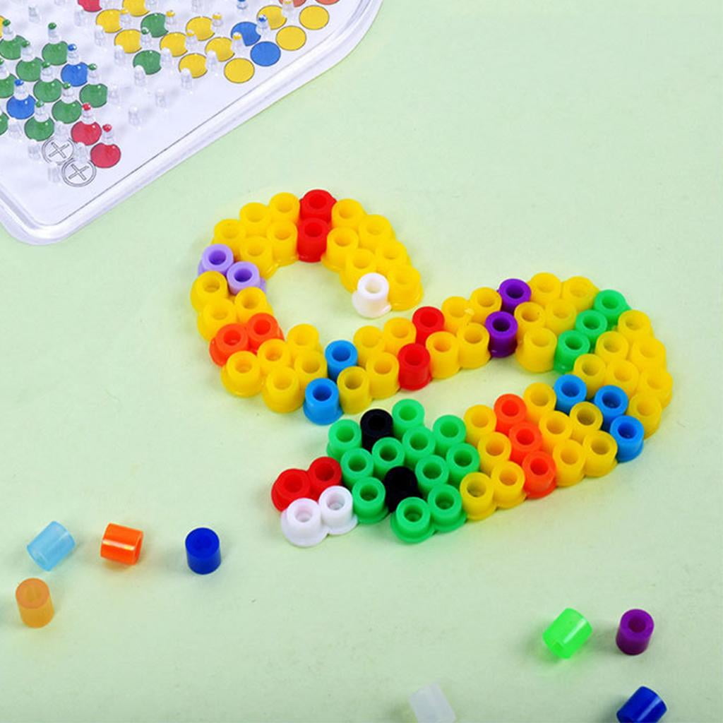 - Melty Colore Arts and Crafts Pearler Set for Kids - 5mm Bead Pegboards for Boys Girls Age 5 6 7 Activity Colors 4300PCS