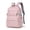 Light pink A34, variant on Casual Daypack for College Students with Large Capacity and Ergonomic Spine Support in Minimalist Style for Campus Commute and Social Meetings Gray