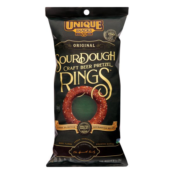 Unique Sourdough Craft Beer Pretzel Rings Original