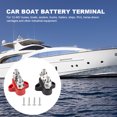 thumbnail image 3 of 2 uds pernos de distribución de energía pernos simples/dobles 48V M8 para coche barco marino, 3 of 9