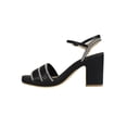 thumbnail image 3 of Sandalia de vestir Tacones Mujer Sintetico Negro Leon 094015, 3 of 4