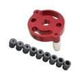 thumbnail image 4 of Kit de Jig Auto-Centre Vertical avec Tige et Bagues de Perceuse Ensemble de Forets Rouge, 4 of 6