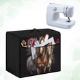 thumbnail image 4 of HELLHERO Horse Pattern Sewing Machine Cloth Cover and Carry Handle Lightweight & Sturdy Universal Home Indoor, 4 of 8