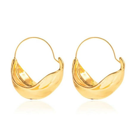 Silver Christmas Tree Dangle Earrings KABOER Creative Irregular Flower Basket Dangle Earrings For Women Gold Silver Metal Stereoscopic Exaggerated Drop Earrings ()