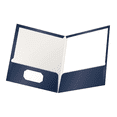thumbnail image 1 of Fólder Laminado Oxford Tamaño Carta Color Azul Marino 25 Piezas, 1 of 3