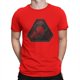 thumbnail image 5 of Camisetas para hombre NOD, novedad, algodón puro, camiseta de manga corta, alerta roja, cuello redondo, estampado, 5 of 7