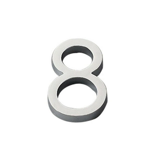 Enseigne de Porte Autocollante 60 mm pour la Maison, Numéro de Maison Moderne, Chambre d'Hôtel, Chiffres