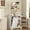 White5, variant on Timagebreze 71 Inch Farmhouse Pantry with LED Lighting & Electrical Outlet,Tall Kitchen Cabinet with Microwave Stand,White