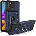 thumbnail image 1 of Shockproof Armor Case For Samsung Galaxy A21s A10s A20s A50s A02 A12 A20 A30 A50 A31 A22 A82 Cover Camera Lens Protection Fundas blue For Samsung A22(4G), 1 of 6