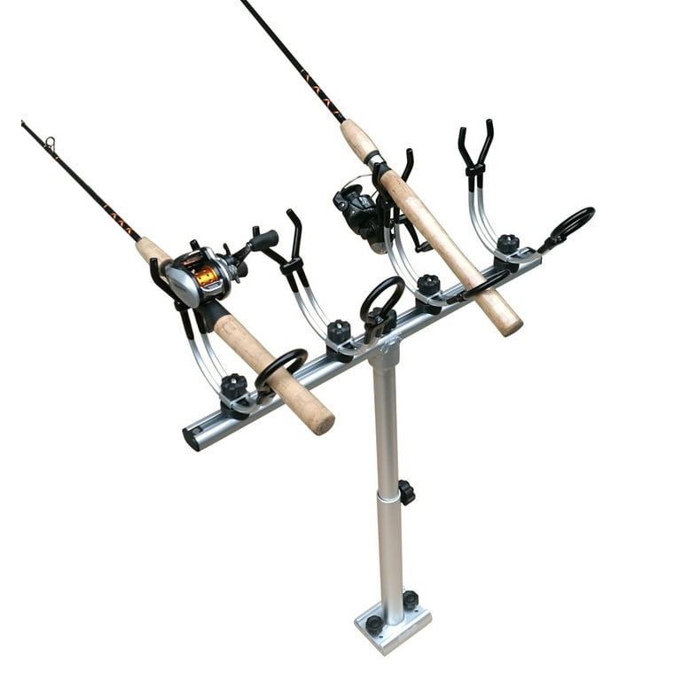 Brocraft Crappie rod holder system with Telescopic T-bar / Crappie fishing  rod holder - Walmart.com