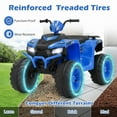 thumbnail image 5 of Resenkos 24V Kids Ride On Electric ATV, Ride On Toy Car for Kids 3-8 Boys & Girls Navy, 5 of 8