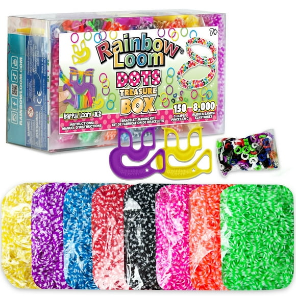 Rainbow Loom Treasure Box Dots Edition