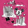 thumbnail image 3 of Disney - Mickey Mouse - Head in the Clouds - Overlooking the City - Toddler & Youth Girls Short Sleeve Graphic T-Shirt, 3 of 5