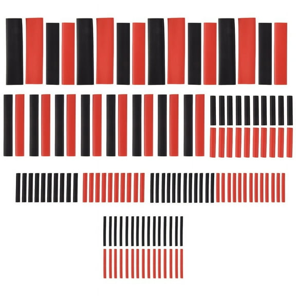 127PCS 2:1 Heat Shrink Tubing Wire Cable Sleeving Wrap Electrical Connect Set