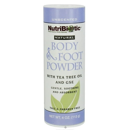 Nutribiotic - Natural Body & Foot Powder Unscented - 4