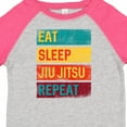 thumbnail image 4 of Inktastic Eat Sleep Jiu Jitsu Repeat Boys or Girls Toddler T-Shirt, 4 of 5