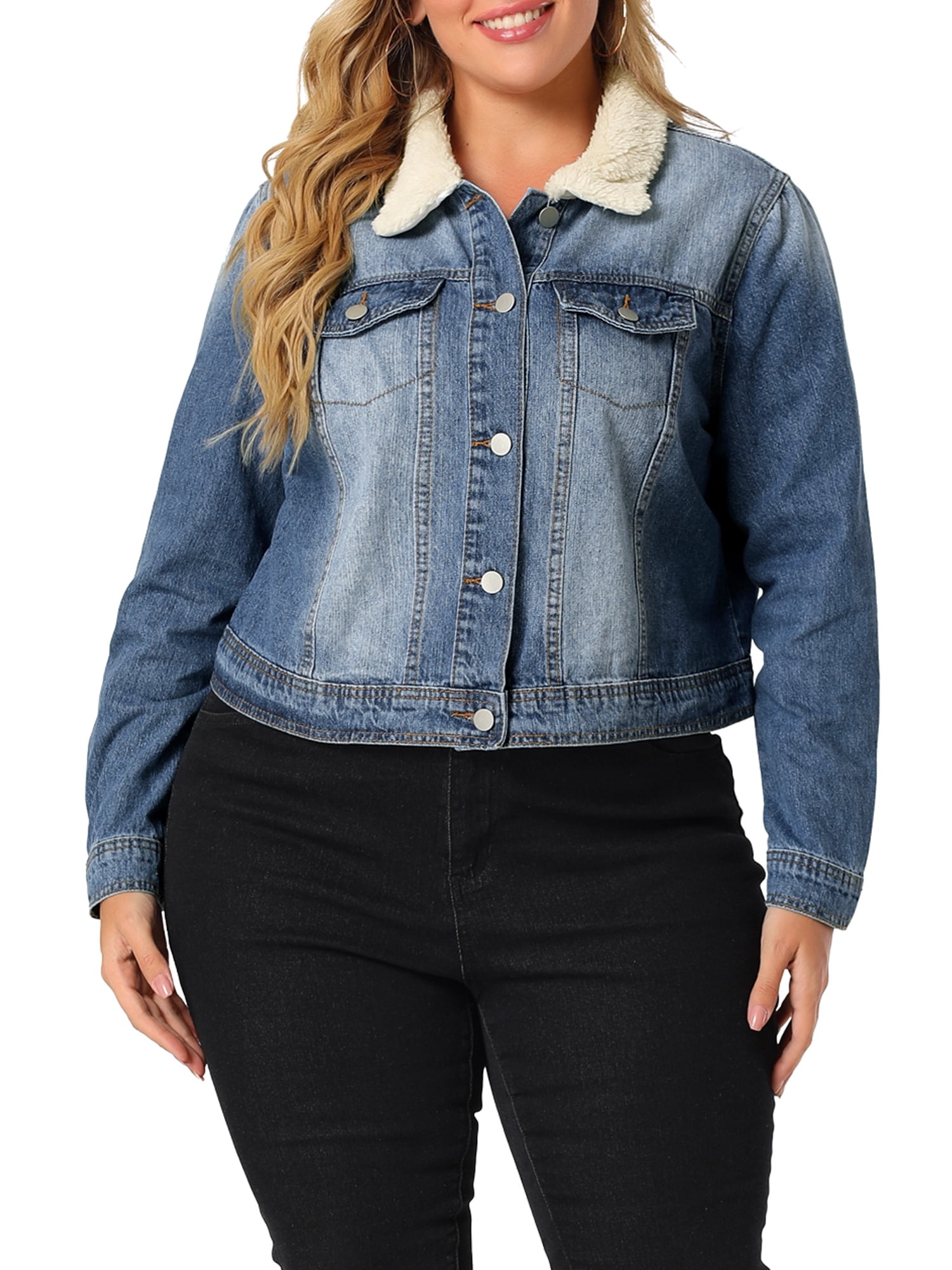 walmart plus size spring jackets